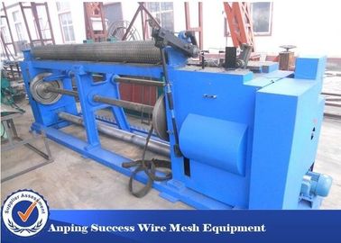 China Hot Dipped Hexagonal Wire Netting Machine With Low Carbon Steel Wire 38 Mesh / Min supplier