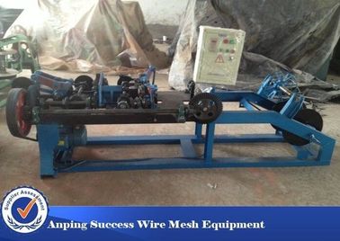 High Production Barbed Wire Making Machine Production Line 1.8 - 2.2mm Barbed Wire Diameter
