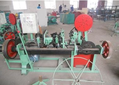China Double Twisted / Single Twisted Barbed Wire Machine Multi Function Low Noise supplier