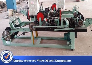 Positive / Negative Twist Barbed Wire Making Machine With Automatic / High Efficiency