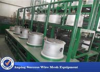 Green Color Simple Structure Copper Wire Drawing Plant Straight Feeding Type