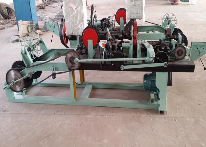Double Twisted / Single Twisted Barbed Wire Machine Multi Function Low Noise
