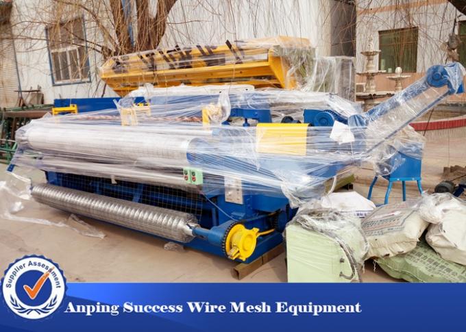 PLC Centralized Control Wire Mesh Making Machine For Industrial Touch Input