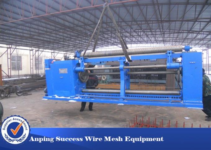 Green Hexagonal Wire Netting Machine For 3/4'' Wire Netting High Productivity