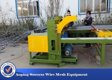 Easy Operation Wire Fencing Machine , Fence Panel Making Machine 30 Times / Min