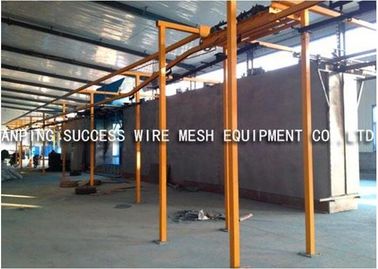 Eco Friendly Fence Mesh Welding Machine , PVC Wire Coating Machine Various Colors