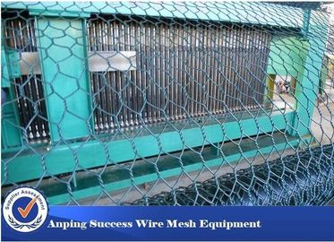 China 4300mm Width Gabion Mesh Machine Wire Mesh Equipment Easy Operation supplier