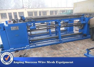 Double Twist Coop Steel Expanded Metal Mesh Machine Horizontal Design