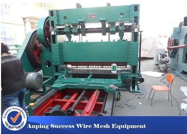 Low Noise Expanded Metal Equipment , Perforated Metal Machine