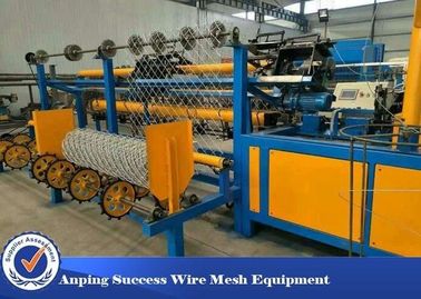 China PLC Control Chain Link Mesh Machine , Automatic Fencing Machine For Industrial supplier