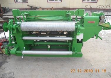 China Stainless Steel Welded Wire Mesh Machine For Rolled Wire Mesh Green Color supplier