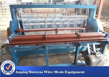 Woven Technique Semi Automatic Knitting Machine Adjustable Width 2 - 20mm Mesh