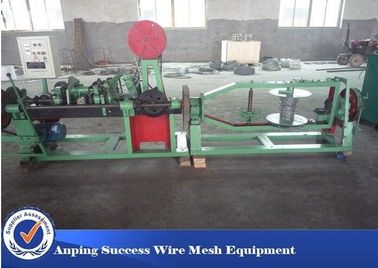 High Speed Barbed Wire Machine , Wire Mesh Equipment For Military Field / Prisons