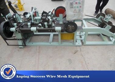 High Efficient Barbed Wire Making Machine , Wire Netting Machine 1500kg