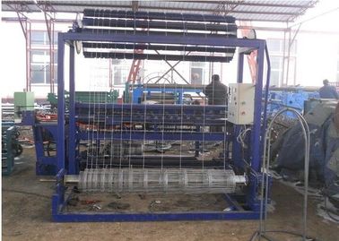 China Hinge Joint Galvanized Wire Mesh Weaving Machine 1.8 - 2.5mm Wire Diameter supplier