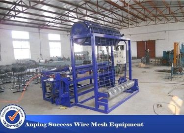 China Hinge Joint Knot Weaving Grassland Fence Machine 45 Row / Min Efficiency  supplier