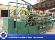 Customized Chain Link Making Machine / Chain Link Fence Equipment 9.5KW