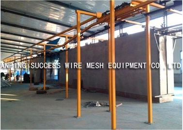 Eco Friendly Wire Fence Making Machines , PVC Wire Coating Machine Various Colors supplier