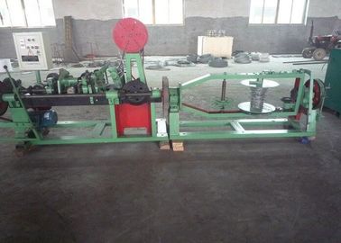 Double Twisted / Single Twisted Barbed Wire Machine Multi Function Low Noise supplier