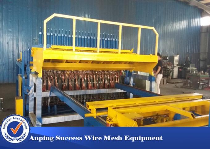 Mechanical Wire Mesh Making Machine PLC Centralized Control Touch Screen