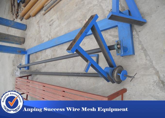 Retaining Wall Wire Netting Machine , Gabion Box Machine Heavy Type 4.6T