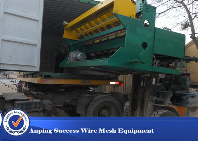 Roadway Wire Mesh Manufacturing Machine Customized Size / Colors 6x3.2x1.8m