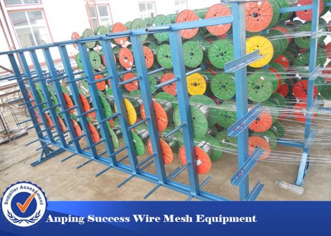 High Working Speed Crimped Wire Mesh Machine Galvanize Steel Wire Material