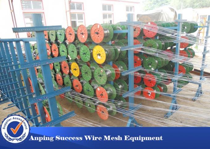 Simple Structure Semi Automatic Crimped Wire Mesh Machine OEM / ODM Available